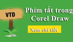 phím tắt corel daw